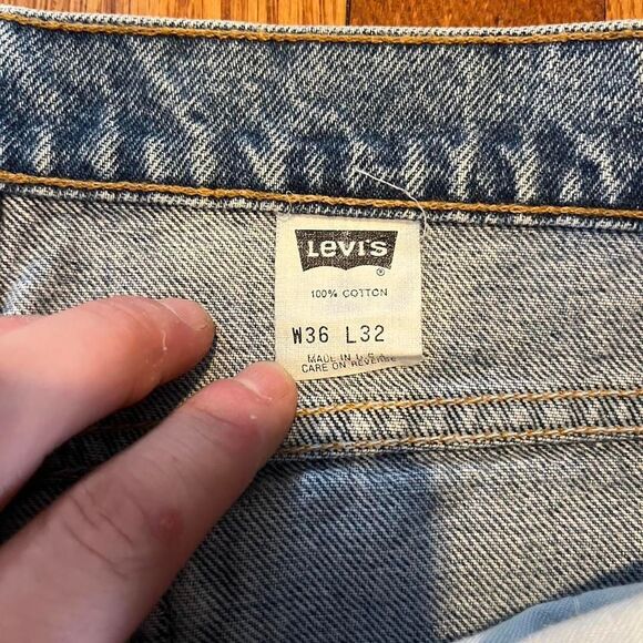 vintage usa made levi 560 Orange tabs‎ - Picture 4 of 5